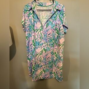 Lilly Pulitzer dune dress XXL NWT
